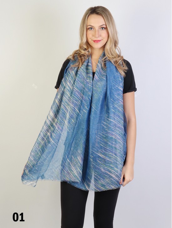 Fashion Diagonal Lines Design Fashion Scarf